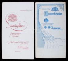 cca 1890-1920 Keményhátú fényképek, többnyire egész alakos fotók a századforduló környékéről,  külön...