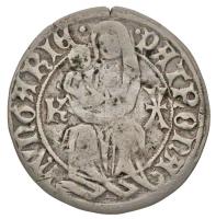 1468-1481. Garas Ag "I. Mátyás" (2,83g) T:3 kissé hajlott, kis rep.
Hungary 1468-1481. Gr...