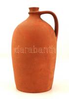 Máz nélküli népi kerámia korsó 30 cm