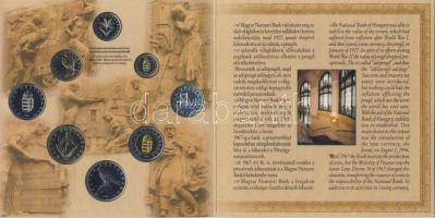 1999. 50f-100Ft (8 klf érem) szettben T:BU Csak 7000db!