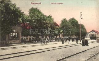 Borosjenő, Ineu; vasútállomás / railway station (EB)