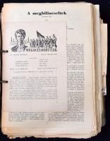 cca 1955-65 Több tucat film ismertetője, sillabusza, reklámplakátja, leírásokkal, kritikákkal együtt...