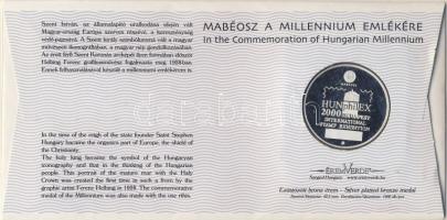 2000. "Mabéosz-Millenium" érmés boríték, csak 1000db! RR!!