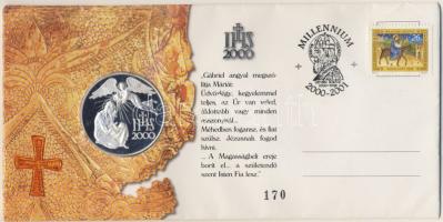 2000. "Millenium" érmés boríték, csak 3000db! R!