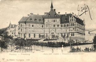 Pozsony, Bratislava; 'Mária védő' árvaház / orphanage (EK)