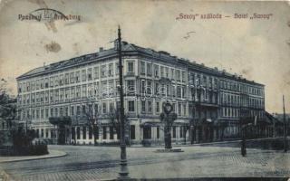 Pozsony, Bratislava; Savoy szálloda / Hotel Savoy (fa)