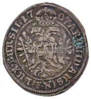 Német Államok / Szilézia 1707FN 3kr Ag "I. József" (1,43g) T:2-
German States / Silesia 1...