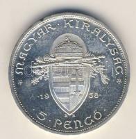 1938. 5P Ag "Szt.István" T:1/2