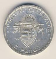 1938. 5P Ag "Szt.István" T:2 kis ph