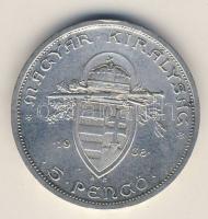1938. 5P Ag "Szt.István" T:2 ph. k