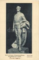 Törökbecse, Novi Becej; Gróf Leiningen-Westerburg Károly honvédtábornok szobra / hungarian general's statue (EB)