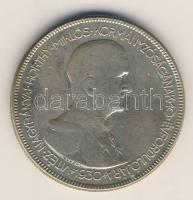 1930. 5P Ag "Horthy jobbra" T:3