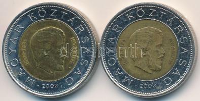 2002. 100Ft "Kossuth" (2x) T:2