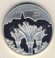 1996. 1000Ft Ag "Pannonhalma" T:PP Eredeti tokban, tanúsítvánnyal!