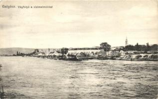 Galgóc, Hlohovec; Vág folyó, vízimalmok / river Váh, watermills (EK)