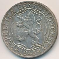 Csehszlovákia 1948. 100K Ag "Károly Egyetem" T:2
Czechoslovakia 1948. 100 Korun Ag "...