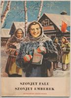 1950  A Szovjet Falu - Szovjet Emberek c. folyóirat két száma. Számos képpel, érdekes riporttal