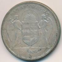 1930. 5P Ag "Horthy jobbra" T:3
Adamo P8