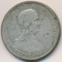1930. 5P Ag "Horthy jobbra" T:3
Adamo P8