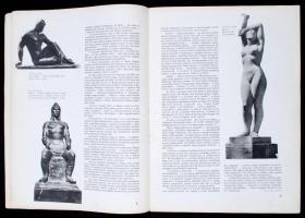 1960  A Művészet c. folyóirat első száma. A Magyar képzőművészek Szövetségének lapja. Korabeli amatő...