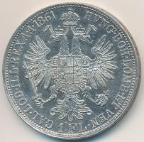 Ausztria 1861A 1Fl Ag "Ferenc József" T:2,2-
Austria 1861A 1 Florin Ag "Franz Joseph...