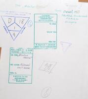 cca 1959 Dezső Pál: Téli este (Kecskeméten), feliratozott vintage fotóművészeti alkotás, 40x30 cm