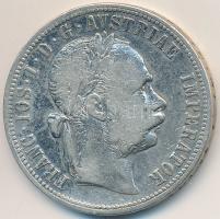 Ausztria 1882. 1Fl Ag "Ferenc József" T:2- Austria 1882. 1 Florin Ag "Franz Joseph" C:VF