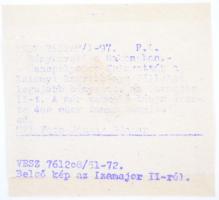 1976 Bauxit bányászat a Bakonyban (Izamajor II. akna), feliratozott fotó, 30x40 cm