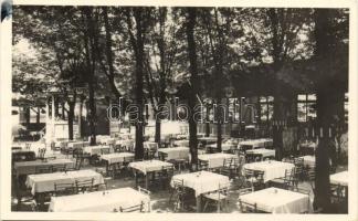 Budapest II. Hűvösvölgy, Balázs vendéglő, kerthelyiség