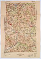 Warschau. Operationskarte. / Varsó, műveleti térkép. 1:800000. Kgl. Preuss. Landesaufnahme. 44,5x65 cm.