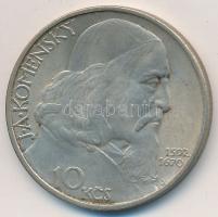 Csehszlovákia 1957D 10K Ag "J.A. Komensky" T:2 Czechoslovakia 1957D 10 Korun Ag "J.A.Komensky" C:XF