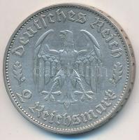 Német 3. Birodalom 1934F 2M Ag "175. évfordulója Schiller születésének" T:2 
German Third...