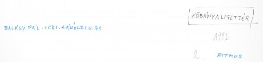 cca 1980 Budapest életképek, Balásy Pál 5 db feliratozott, nagy méretű, vintage fotója, 40x30 cm és ...