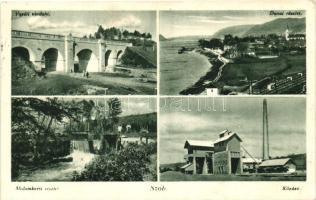 Szob, Kőzúzó, vasúti viadukt, malomkerti részlet, dunai részlet (EK)