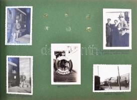 1935-1938 Világjáró magyar tengerész fényképalbuma, A Kelet tengerjáró hajón szolgált magyar tengeré...