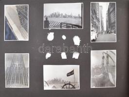 1935-1938 Világjáró magyar tengerész fényképalbuma, A Kelet tengerjáró hajón szolgált magyar tengeré...