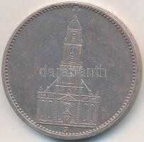 Német 3. Birodalom 1934J 5M Ag "Garnisonkirche" T:2,2- kis ph.
German Third Reich 1934J 5...
