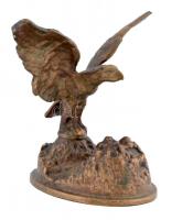 Bronz sas, jelzés nélkül, m:15 cm, h:10 cm