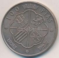 Spanyolország 1966. 100P Ag "Caudillo" T:2
Spain 1966. 100 Pesetas Ag "Caudillo"...