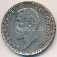 Románia 1912. 2L Ag "I. Károly" T:2 kis ph. Romania 1912. 2 Lei Ag "Carol I" C:XF small edge error Krause KM#43