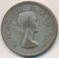 Dél-Afrika 1955. 2-1/2Sh Ag "II. Erzsébet" T:2- ph. South Africa 1955. 2-1/2 Shillings Ag "Elizabeth II" C:VF edge error Krause KM# 51