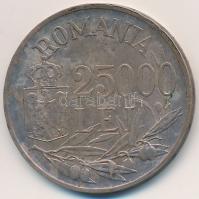 Románia 1946. 25.000L T:2 ph. Romania 1946. 25.000 Lei C:XF edge error