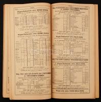 1925 Guide des Grands Express de la Compagnie Internationale des Wagons-Lits vasúti menetrend, 520p ...