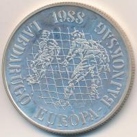 1988. 500Ft Ag "Labdarúgó VB - kapus" T:PP ujjlenyomat Adamo EM104