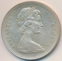 Kanada 1966. 1$ Ag "II. Erzsébet" T:2 
Canada 1966. 1 Dollar Ag "Elizabeth II" ...