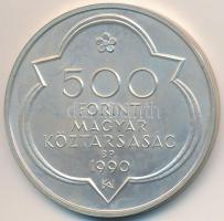 1990. 500Ft Ag Mátyás Király - Buda T:BU patina Adamo EM114