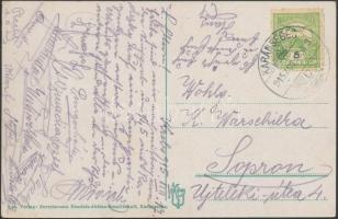 Karánsebes, Caransebes; Görög Keleti román templom, püspöki kert, a Görög Katolikus román templom / ...