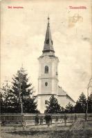 Tiszaszőlős, Református templom, kiadja Tiszaszőlősi fogyasztási szövetkezet (EK)