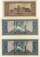 1920. 10K T:I-, 1945. 1000.000P T:I, 1946. 100.000.000Milp (2x) T:I + 11db vegyes inflációs bankjegy...