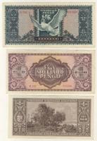 1920. 10K T:I-, 1945. 1000.000P T:I, 1946. 100.000.000Milp (2x) T:I + 11db vegyes inflációs bankjegy...